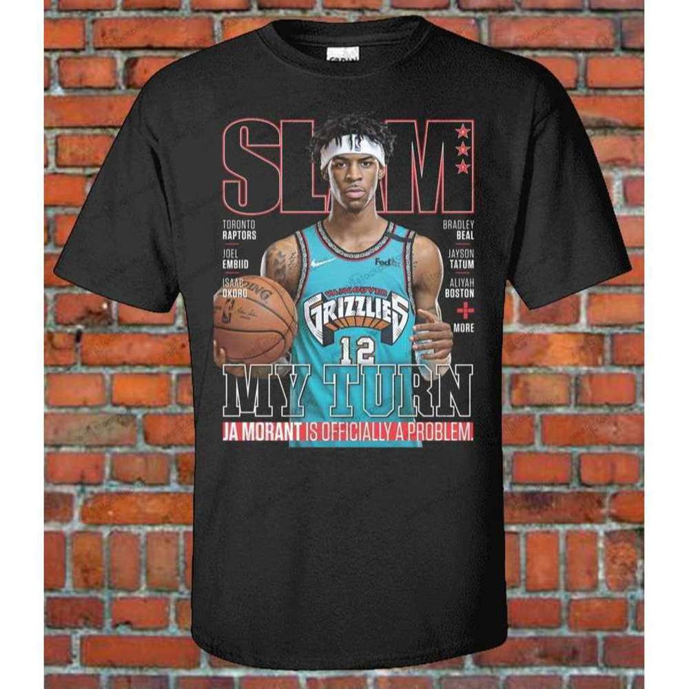 Ja Morant Slam Magazine Cover T Shirt 1 Shirt